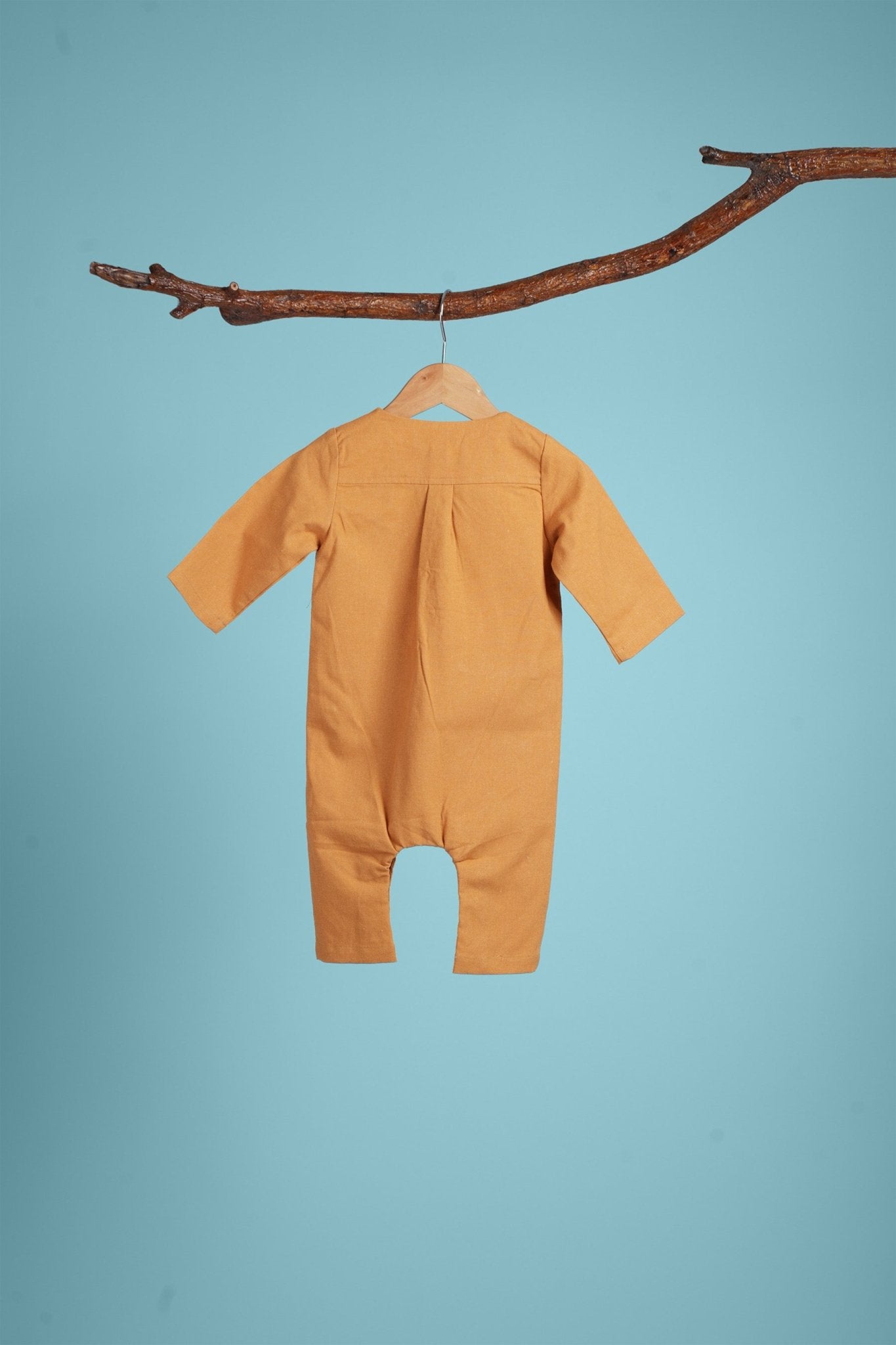 The Kenangan Raya Baby Jumpsuit Brown - Umbi