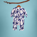 The Kenangan Raya Baby Jumpsuit Marble Print - Umbi