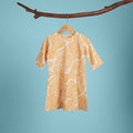 The Kenangan Raya Baby Kurung Dress Gasing Print - Umbi