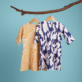The Kenangan Raya Baby Kurung Dress Gasing Print - Umbi