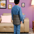 The Kenangan Raya Boy Baju Melayu Set Steel Blue - Umbi