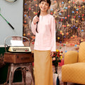 The Kenangan Raya Girl Classic Skirt Brown - Umbi
