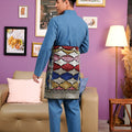 The Kenangan Raya Men Baju Melayu Steel Blue - Umbi