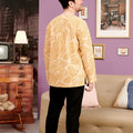 The Kenangan Raya Men Modern Kurta Top Gasing Print - Umbi