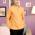The Kenangan Raya Men Modern Teluk Belanga Top Brown - Umbi
