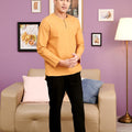 The Kenangan Raya Men Modern Teluk Belanga Top Brown - Umbi