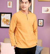 The Kenangan Raya Men Modern Teluk Belanga Top Brown - Umbi
