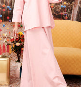 The Kenangan Raya Women A - line Skirt Pink - Umbi