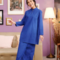 The Kenangan Raya Women Classic Skirt Royal Blue - Umbi