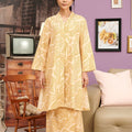 The Kenangan Raya Women Long Kebaya Top Gasing Print - Umbi