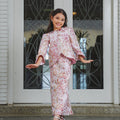 The Lumiere Collection Girl Sofia Kurung Set in Brocade Rose Gold - Umbi