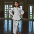 The Lumiere Collection Girl Tiara Embellished Set in Cloud White - Umbi