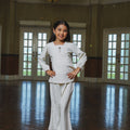 The Lumiere Collection Girl Tiara Embellished Set in Cloud White - Umbi