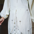 The Lumiere Collection Women Tiara Embellished Set in Cloud White - Umbi