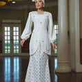 The Lumiere Collection Women Tiara Embellished Set in Cloud White - Umbi