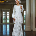 The Lumiere Collection Women Tiara Embellished Set in Cloud White - Umbi