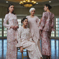 The Lumiere Collection Women Tiara Embellished Set in Soft Pink - Umbi