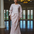 The Lumiere Collection Women Valencia Kebaya Set in Pink Garden Lace - Umbi