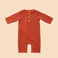 The Matahari Baby Jumpsuit Clay - Umbi