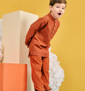 The Matahari Baju Melayu Set Clay - Umbi