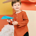 The Matahari Basic Kurta Top Clay - Umbi