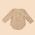 The Matahari Basic Kurta Top Khaki - Umbi
