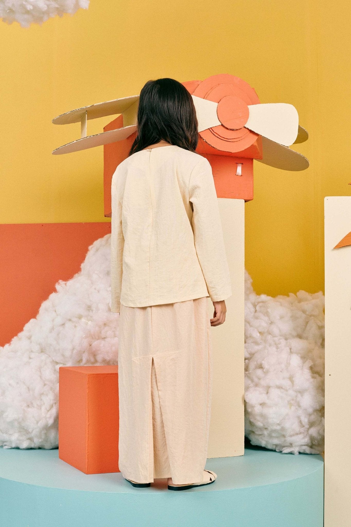 The Matahari Basic Skirt Beige - Umbi