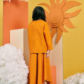 The Matahari Boxy Blouse Orange - Umbi