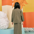 The Matahari Classic Skirt Green Stripe - Umbi