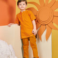 The Matahari Fitted Pants Orange - Umbi