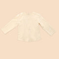 The Matahari Fitted Waist Blouse Beige - Umbi