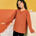 The Matahari Instant Kimono Top Clay - Umbi