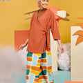 The Matahari Kimono Top Clay - Umbi