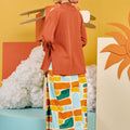 The Matahari Kimono Top Clay - Umbi