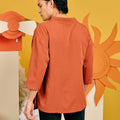 The Matahari Kimono Top Clay - Umbi