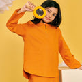 The Matahari Kurung Top Orange - Umbi