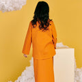 The Matahari Kurung Top Orange - Umbi