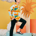 The Matahari Men Kurta Stonehenge Print - Umbi