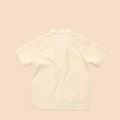 The Matahari Modern Short Sleeves Shirt Beige - Umbi