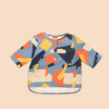 The Matahari Pair Pockets Kurta Top Bumantara Print - Umbi