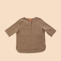 The Matahari Pair Pockets Kurta Top Olive Green - Umbi