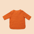 The Matahari Pair Pockets Kurta Top Orange - Umbi