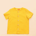 The Matahari Short Sleeves Top Mustard - Umbi