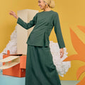 The Matahari Women Basic Skirt Emerald - Umbi