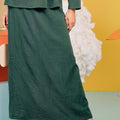 The Matahari Women Basic Skirt Emerald - Umbi