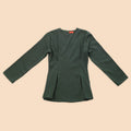The Matahari Women Fitted Waist Blouse Emerald - Umbi