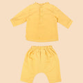 The Meriah Baby Baju Melayu Yellow - Umbi