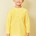 The Meriah Baju Melayu Top Yellow - Umbi