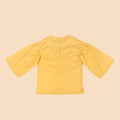 The Meriah Flare Blouse Yellow - Umbi