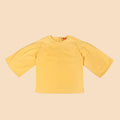 The Meriah Flare Blouse Yellow - Umbi